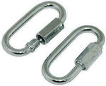 Hook Boat Deck Quick Link Chain with Shackle 5x13x40