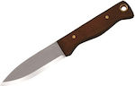 Condor Tool & Knives Bushlore Knife Brown with Blade made of Carbon Steel in Sheath