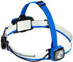 Black Diamond Rechargeable Headlamp LED Waterproof IPX4 with Maximum Brightness 500lm