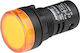 Elmark LED Indicator Light 110V Yellow 1 Piece 401711