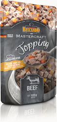 Belcando Mastercraft Topping Nassfutter mit Rindfleisch und Karotte 1 x 100g