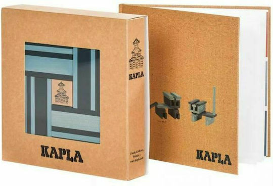 Kapla Wooden Construction Toy Book and Colours for Children 2+ years+ Years