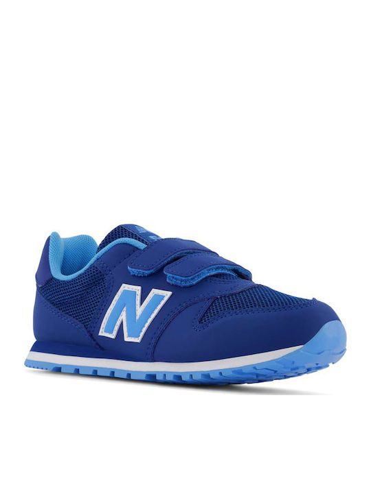 500 Kids Sneakers with Scratch Blue