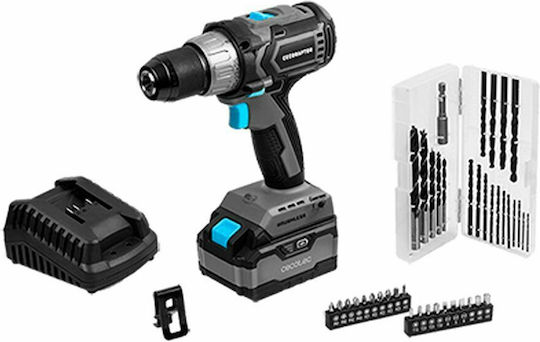Cecotec Cecotec Raptor Perfect Drill 4020 Ultra Battery Power Drill Driver Brushless 20V 1x4Ah