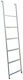 Kids Bed Ladder Gray x39x172cm