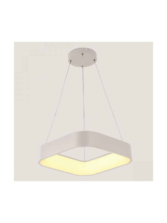 Eurolamp Pendant Light LED with Warm White Light White