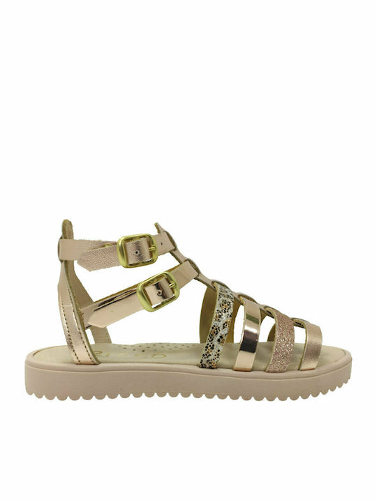 Kinder Sandalen Anatomisch Gold