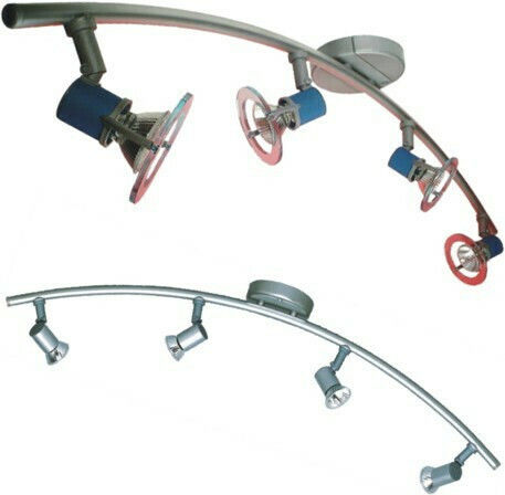 Elvhx Iii Branch White Spot with 4 Lights and with Socket GU10 in White Color
