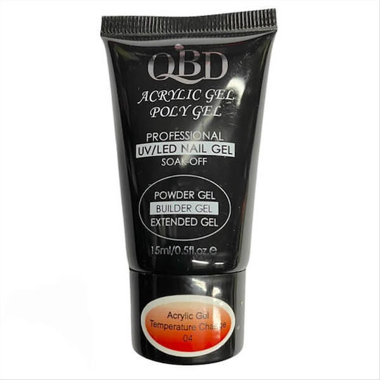 QBD Temperature Change Nail Acrygel 04 15ml