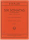 International Music Company Vivaldi - Six Sonatas Παρτιτούρα για Πιάνο / Πνευστά Vol.1