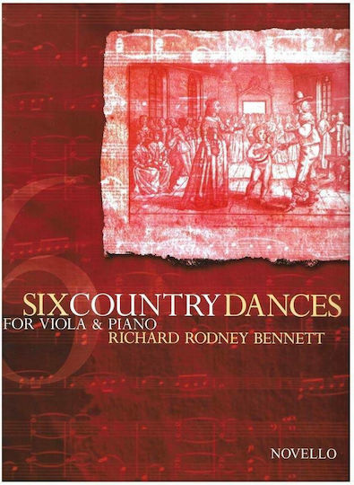 Novello Bennett - Six Country Dances Sheet Music for Viola / Piano