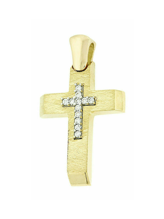 Mertzios.gr Gold Cross 14K