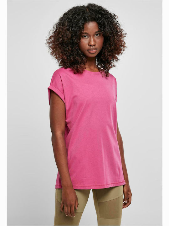 Urban Classics Damen T-Shirt Bright Violet