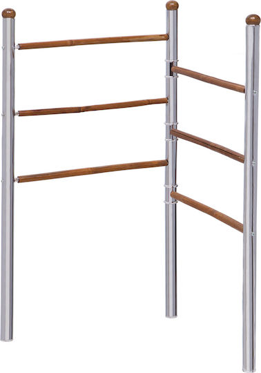 Marva 0960133 Leiter Badezimmer 6 Plätze Bodenmontage ​46x95cm Silber