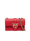 Love Classic Icon Simply 5 Leather Women's Crossbody Bag Red
