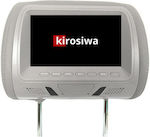 Kirosiwa 7" Car Screen for Headrest Universal with USB