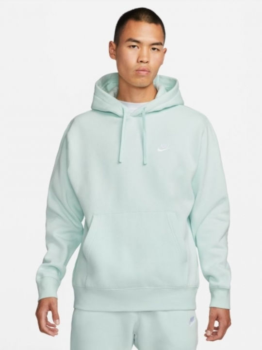 Nike Club Sweatshirt mit Kapuze Hellblau