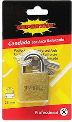 Unecol Padlock with Key 25mm
