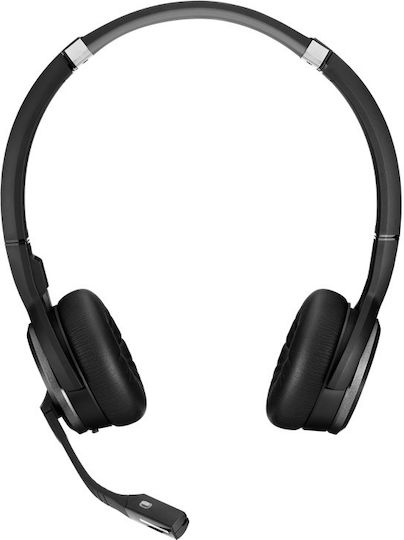 Epos Impact SDW-5061 Drahtlos Auf dem Ohr Multimedia-Headsets mit Mikrofon und Verbindung Bluetooth in Schwarz Farbe