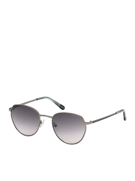 Gant Unisex Sunglasses with Gray Metal Frame an...