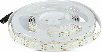 V-TAC Bandă LED Alimentare 24V cu Lumină Alb Natural Lungime 5m și 360 LED-uri pe Metru