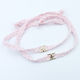 Kymi Christening Charm Bracelet Pink 50pcs