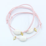 Kymi Christening Charm Bracelet Pink 50pcs