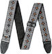 Dunlop Jacquard Strap Strap for Guitar Black