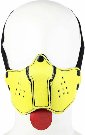 Kiotos Puppy Dog BDSM Mask Yellow