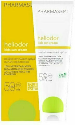 Pharmasept Heliodor Waterproof Face & Body Kids Sunscreen Emulsion SPF50 150ml 525080