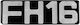 Carner Car Signal Stickers with Enamel Coating FH16 20.5 x 7.5cm 1pcs