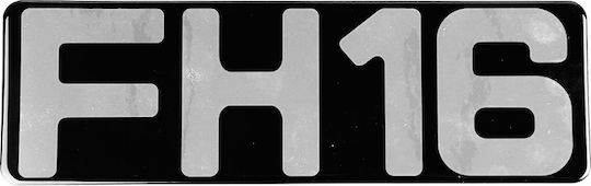 Carner Car Signal Stickers with Enamel Coating FH16 20.5 x 7.5cm 1pcs