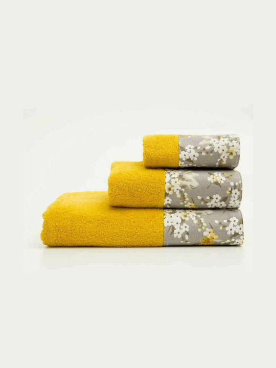 Borea 2pc Bath Towel Set Lilybelle Mustard