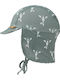Fresk Kids' Hat Jockey Fabric Sunscreen Green