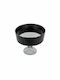 HFA Decorative Bowl Pedestal Gray 16x16x13.5cm
