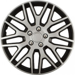 AMiO Τάσια Dakar NC 16" 4τμχ Μαύρο 8514