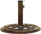 vidaXL Umbrella Stand made of Cast Iron Coffee ...