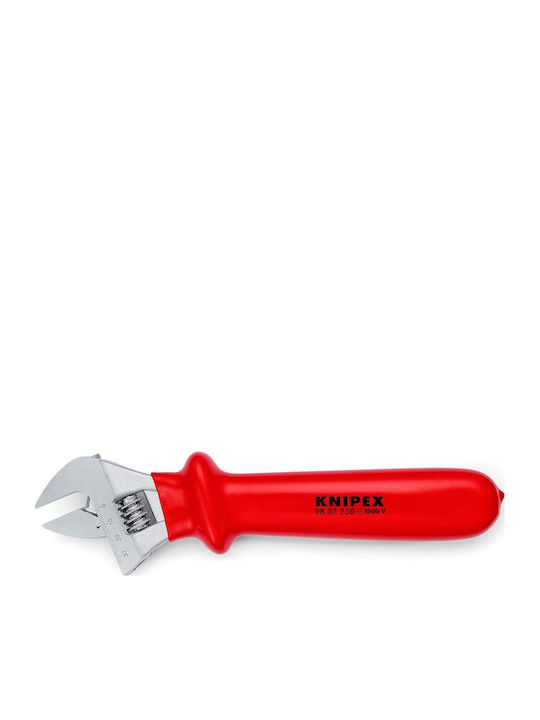 Knipex Cheie franceză Lungime 260mm cu deschidere a falțului până la 34mm și mâner antiderapant
