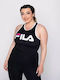 Fila True Women's Athletic Blouse Sleeveless Black