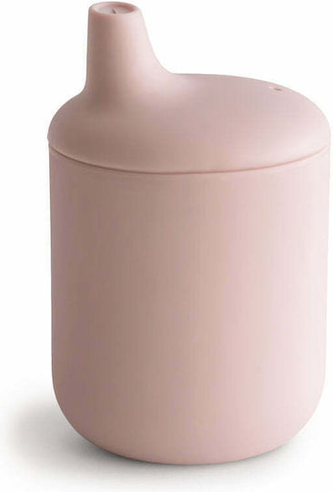 Mushie Бебешка чаша Sippy Cup от силикон Розов за 6m+m+