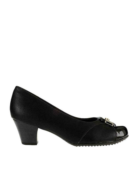 Piccadilly Black Heels