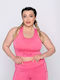Uplifting Women's Sports Bra without Padding Fuchsia