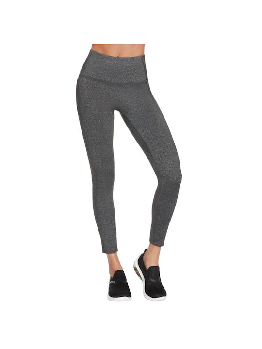 Skechers Go Walk Women's Long Training Legging High Waisted Gray