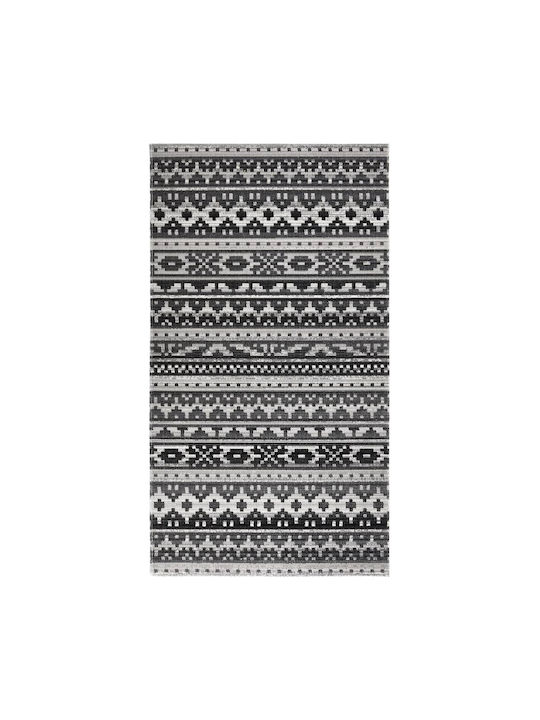 vidaXL Rug Outdoor Rectangular Dark Grey