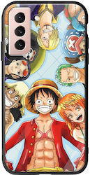 One Piece Samsung Galaxy S22 Groove TPU (Tempered Glass and TPU)