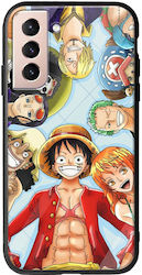 One Piece Samsung Galaxy S21 FE 5G Groove TPU (Tempered Glass and TPU)