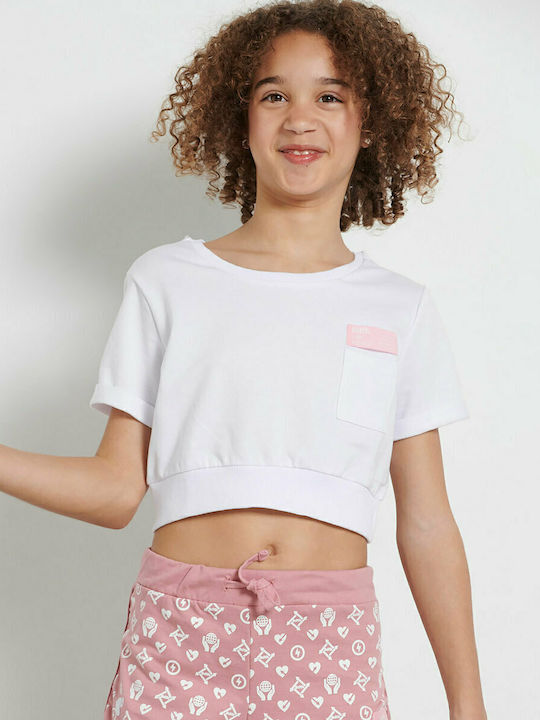 BodyTalk Crop Top White