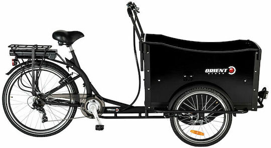 Orient Cargo Front Box 26" 2021 Μαύρο Ηλεκτρικό Ποδήλατο Πόλης