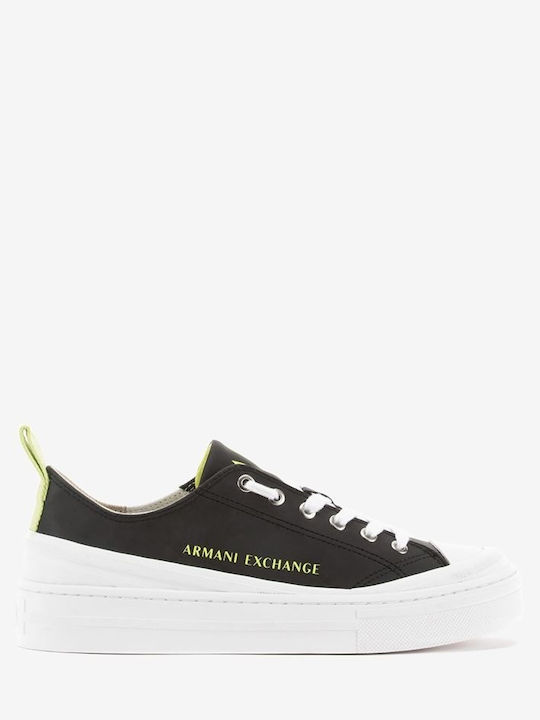 Damen Flatforms Sneakers Schwarz