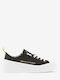 Damen Flatforms Sneakers Schwarz